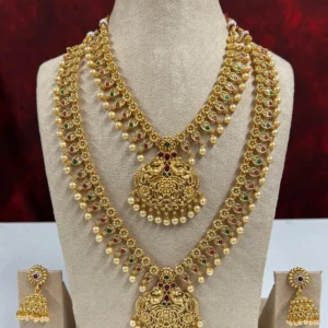 Temple Jewellery Set